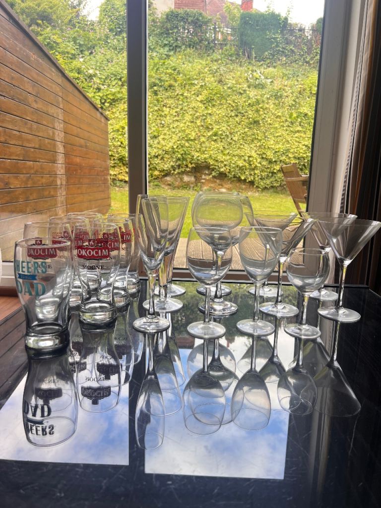 Job Lot of Various Glassware – Good Condition