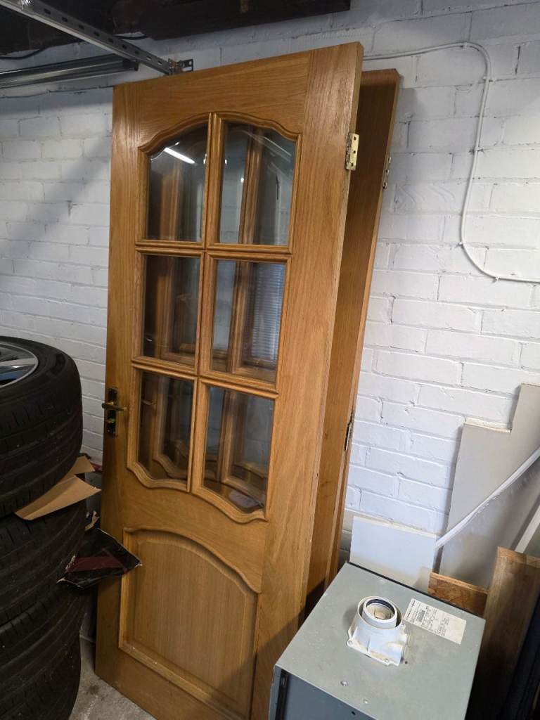 Solid wood doors x 3 