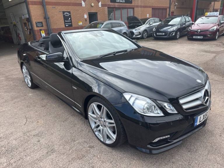 2011 Mercedes-Benz E Class 3.0 E350 CDI V6 BlueEfficiency Sport Edition 125 Cabriolet 2dr Diesel ...