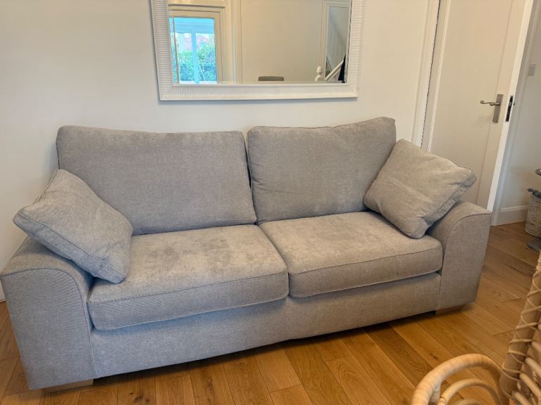 M&S Nantucket Grey Fabric Sofa