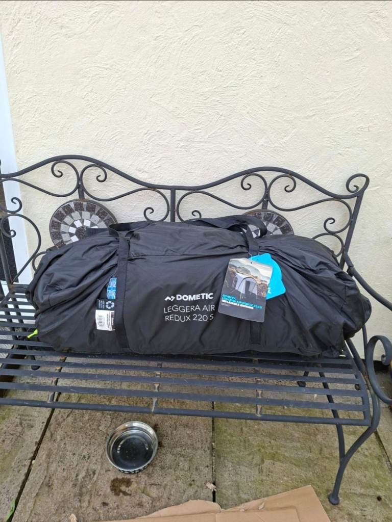 The Dometic Leggera Air 220 S caravan awning is the perfect addition to any touring camper's awning