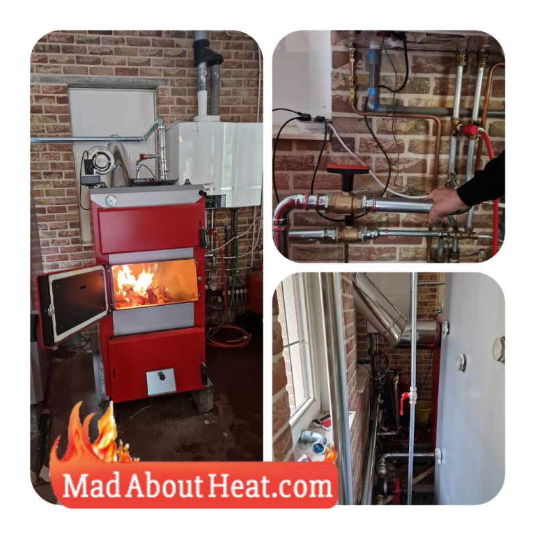 Biomass boiler, solid fuel boiler, multi fuel boiler - burn logs