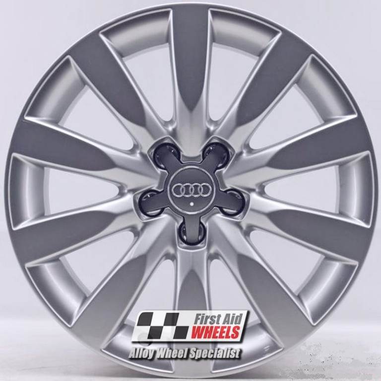 AUDI A1 1X 16'' GENUINE 10 SPOKE REFURBISHED SILVER ALLOY WHEEL 8X0601025BB S854