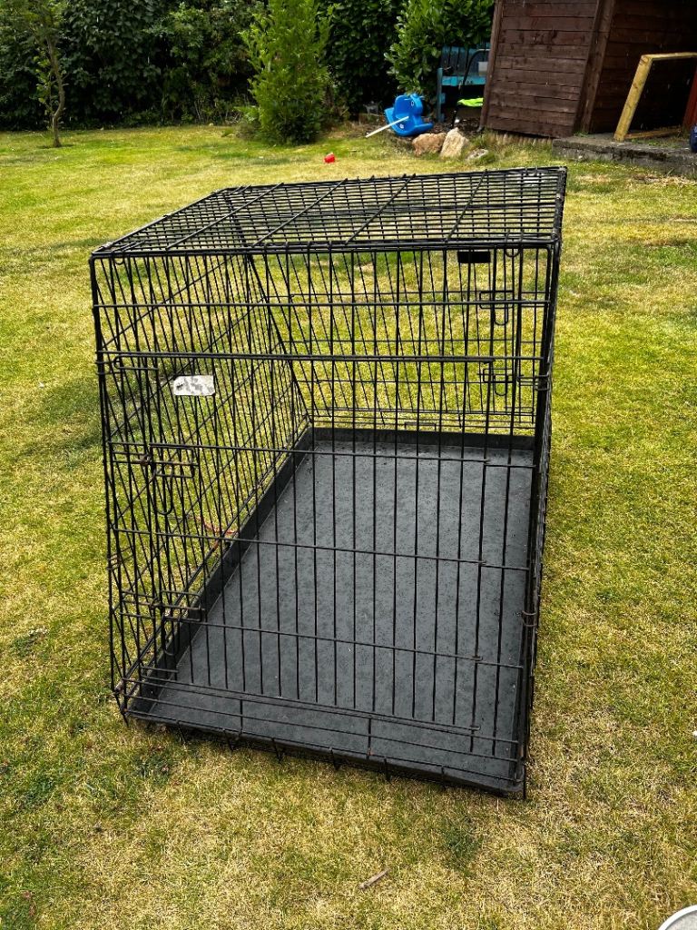 Large dog cage