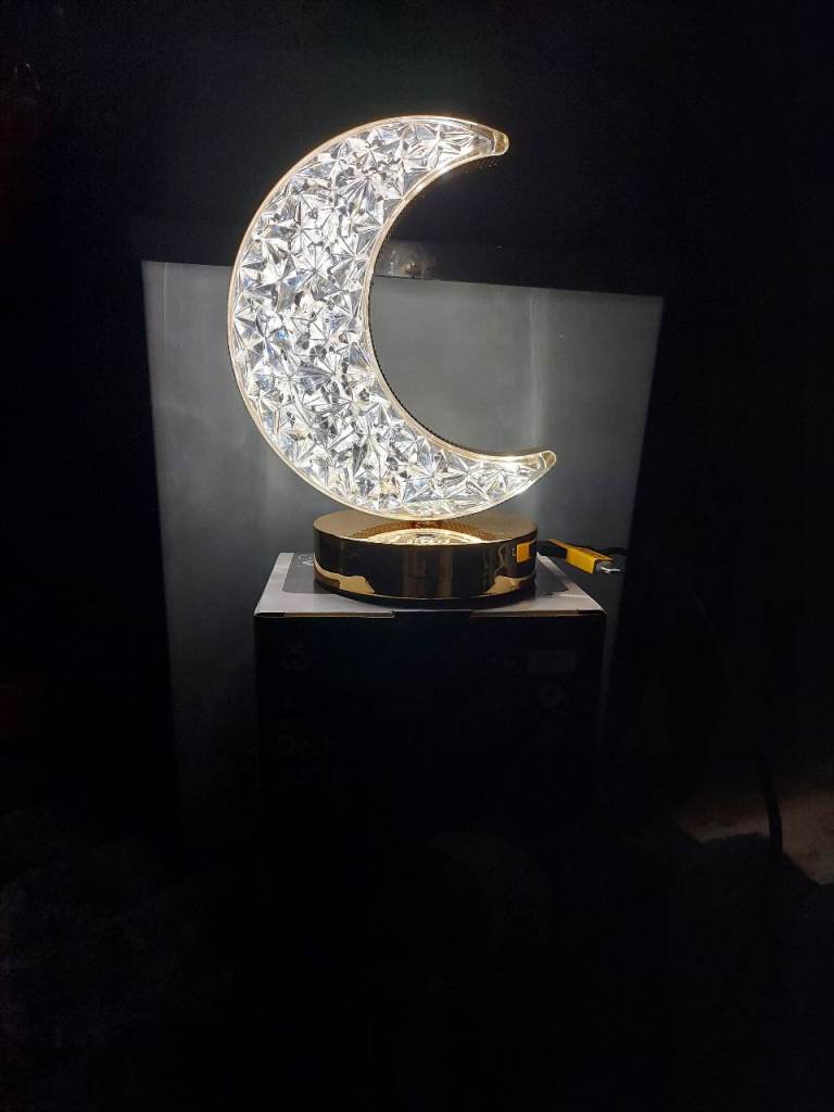 LED moon touch lamp