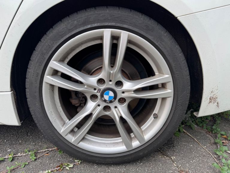 Genuine BMW 18” inch M Sport Alloy Wheels Tyres decent tpms sensor F31 x 4 rims