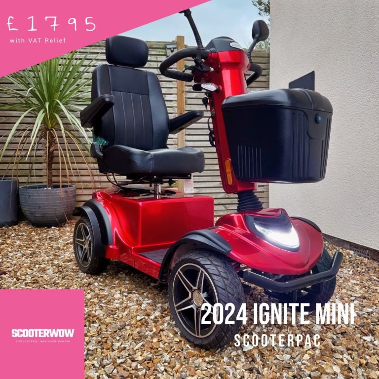 ✅ FREE DELIVERY ✅ 8Mph Ignite Mini Mobility Scooter 