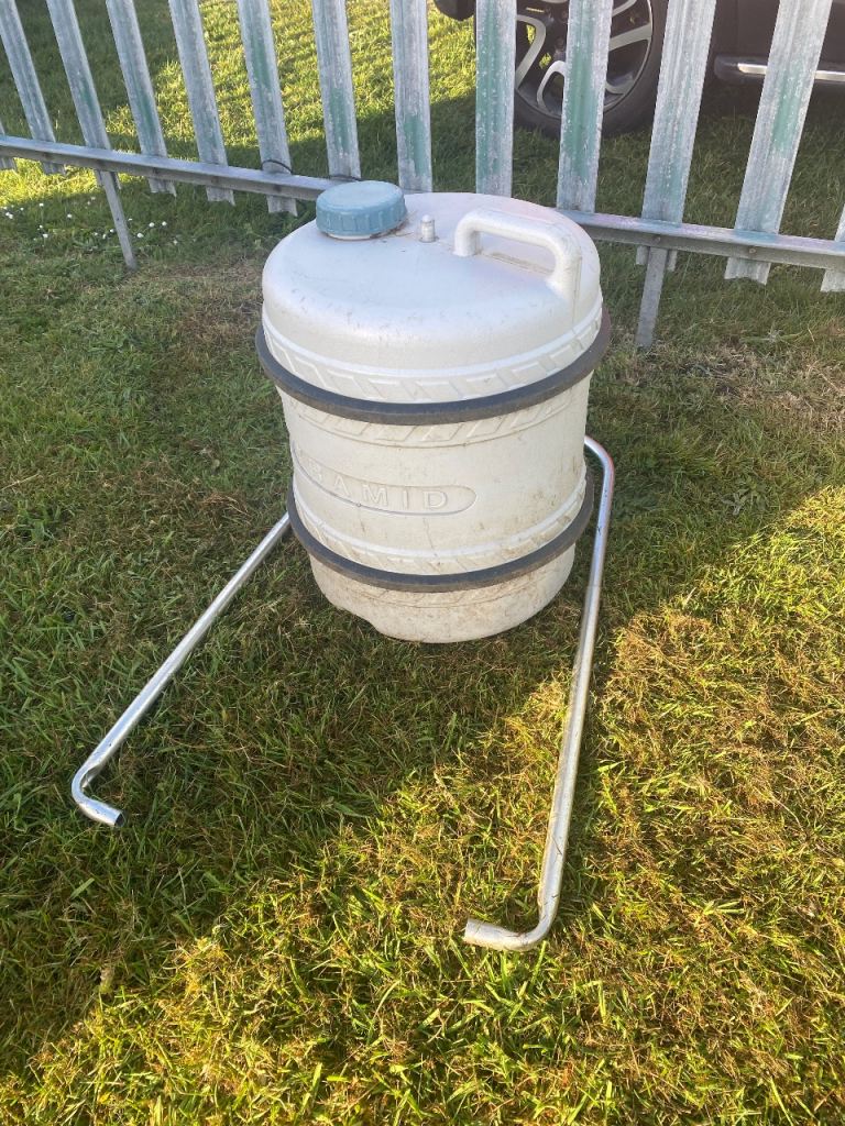large caravan camping motorhome Water barrel 