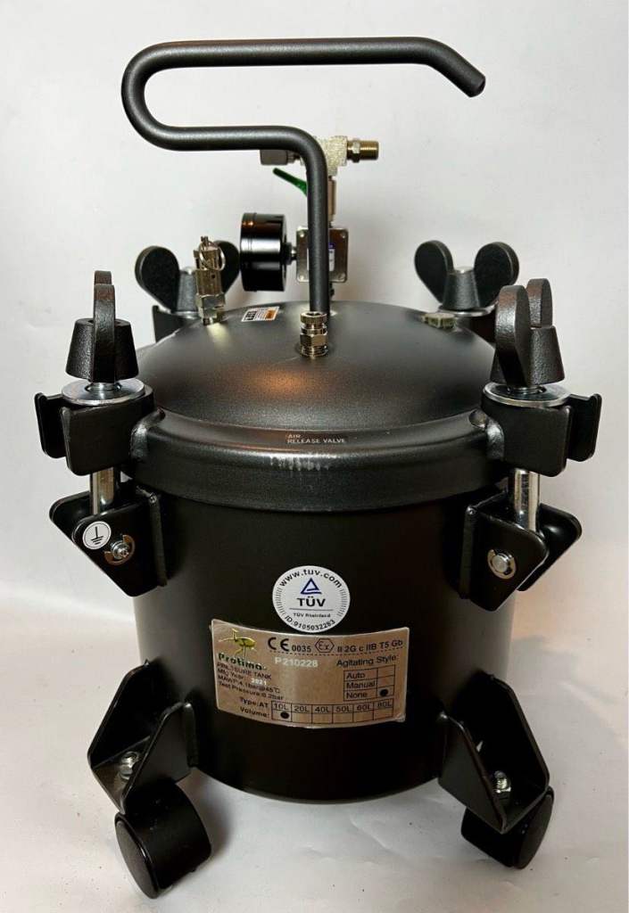 Protima 10L Pressure Pot – Brand New & Unused – Paint, Resin & Workshop Use