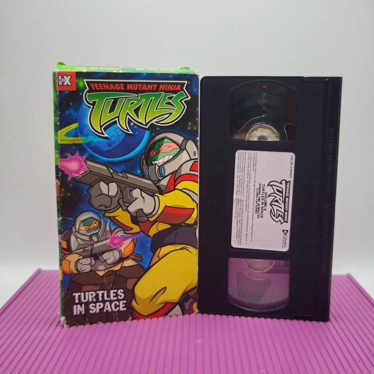 Teenage Mutant Ninja Turtles Volume 9 Turtles In Space VHS Tape TMNT 2003 NTSC