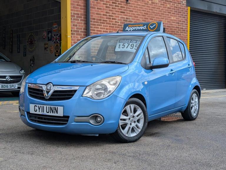 VAUXHALL AGILA 1.2 VVT SE 2011