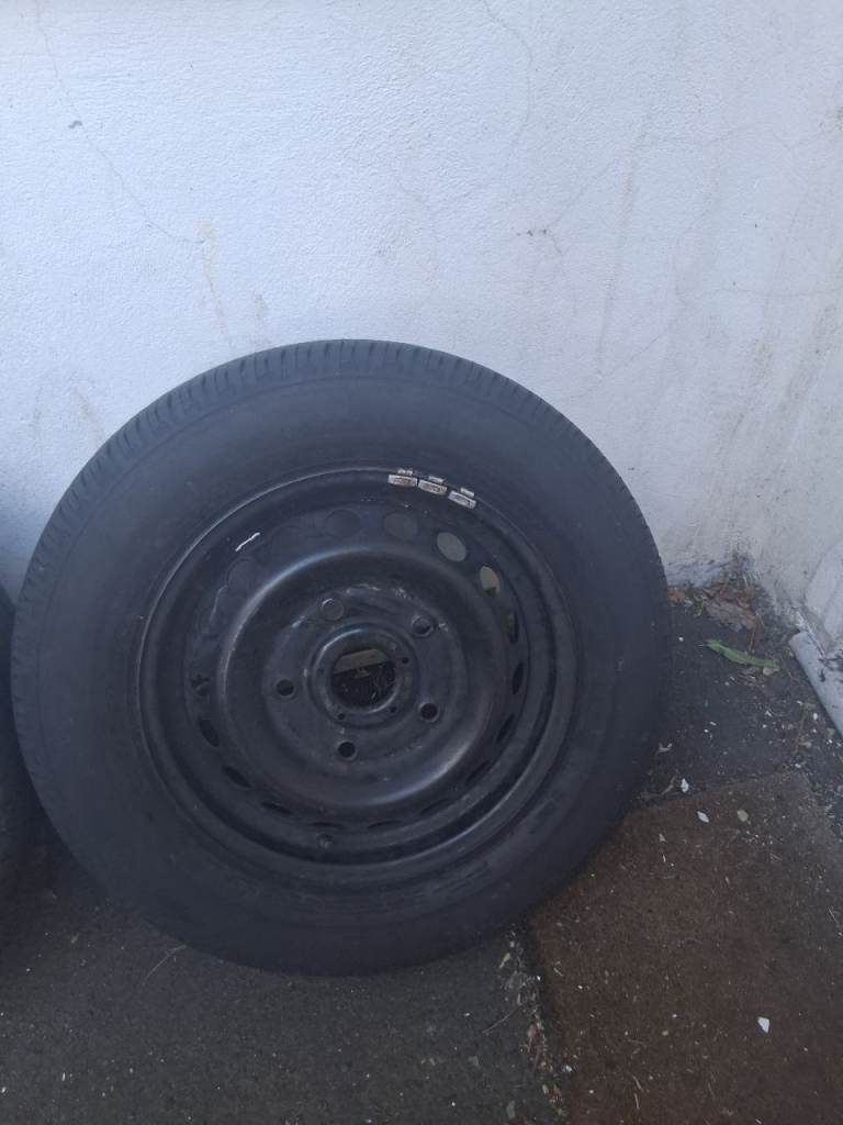 Ford transit custom wheel with brand new tyre