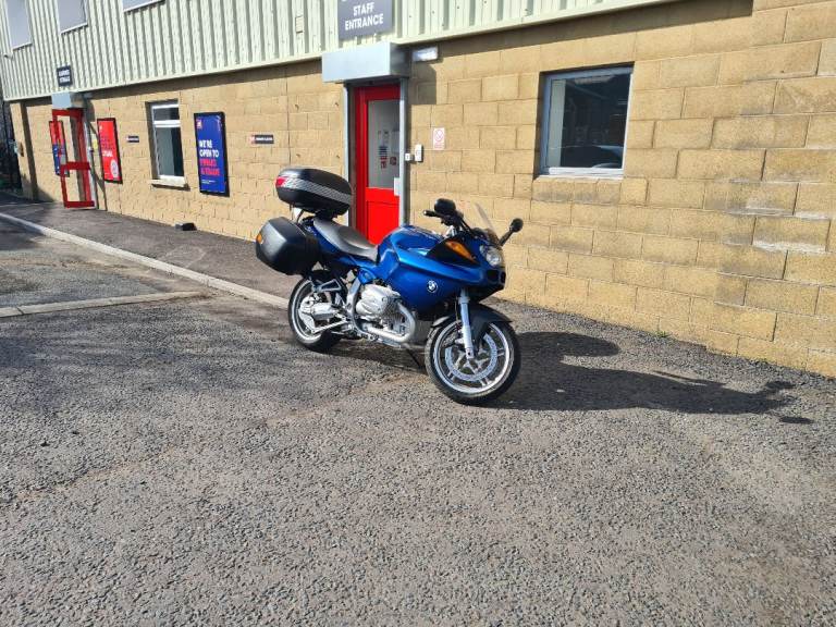 2003 BMW R1100S WITH FULL LUGGAGE 