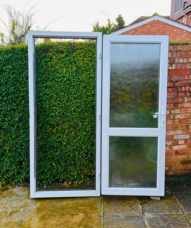 UPVC Door Double Glazed Door Exterior Door