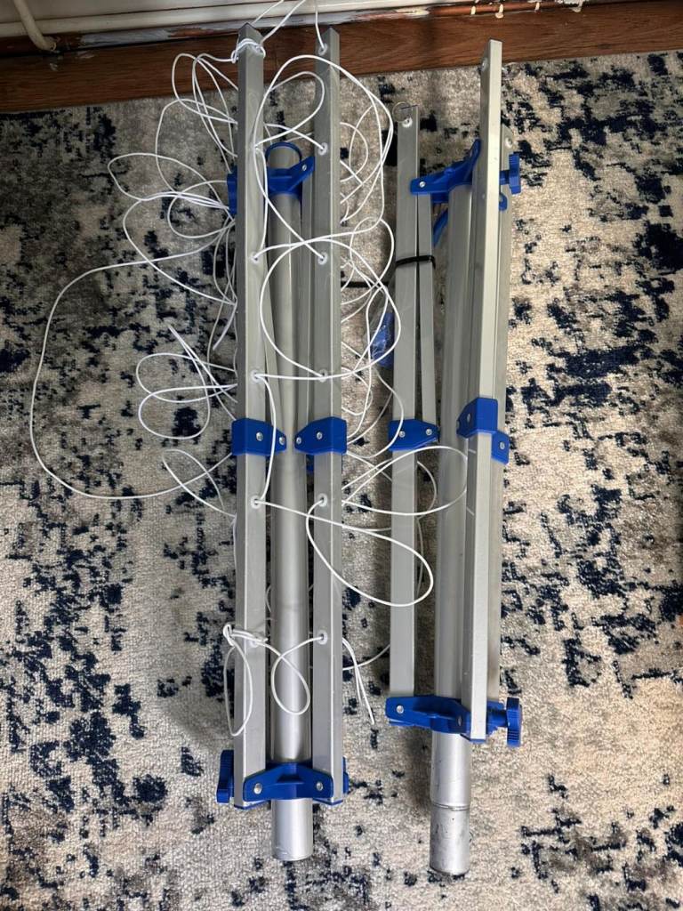 Caravan washing line