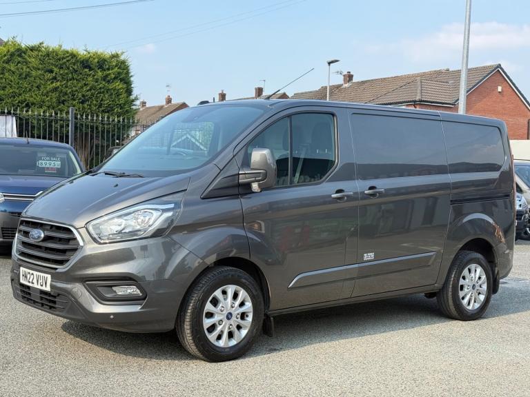 2022 22 FORD TRANSIT CUSTOM 2.0 130ps LIMITED MAGNETIC GREY 1 OWNER ONLY 46K