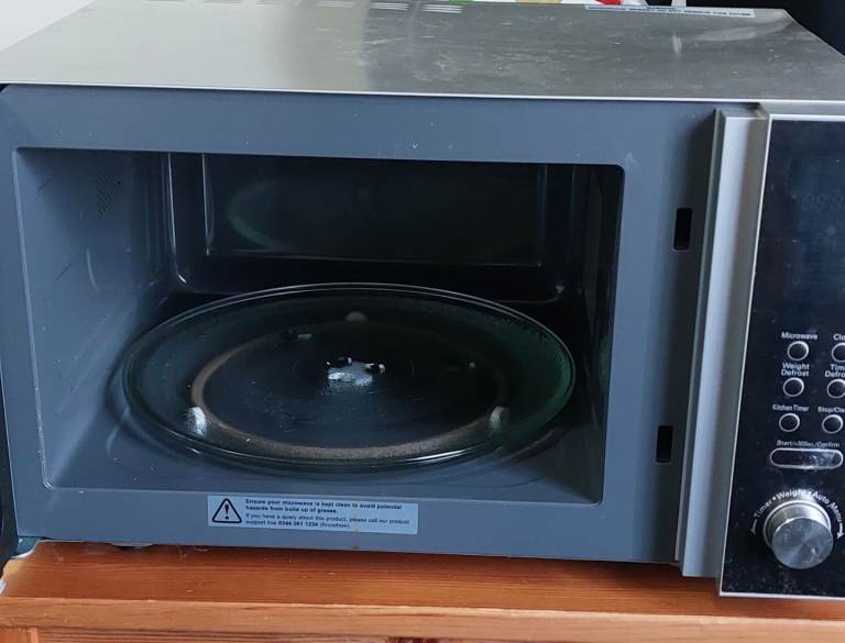 Microwave, mini fridge & filing unit