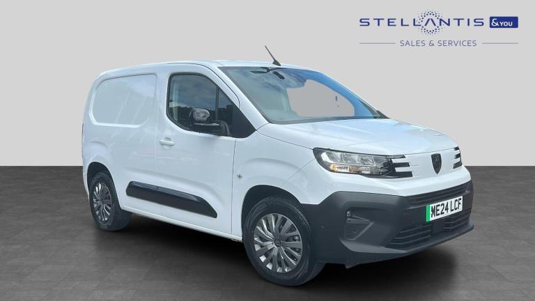 2024 Peugeot Partner 800 52kWh Asphalt Standard Panel Van 5dr Electric Auto SWB (7.4kW Charger)  ...