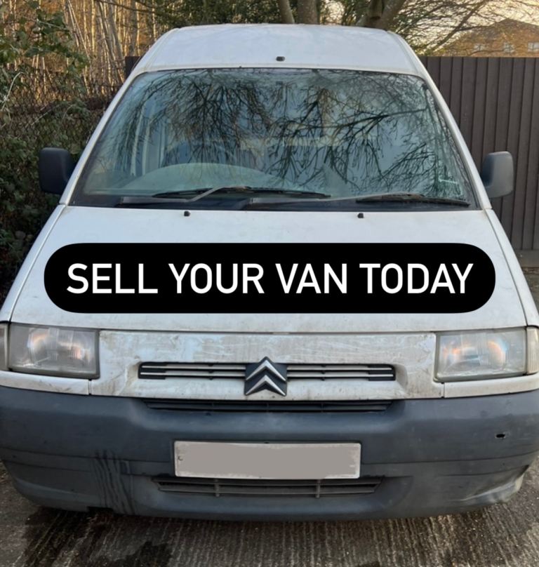 SELL YOUR VAN TODAY