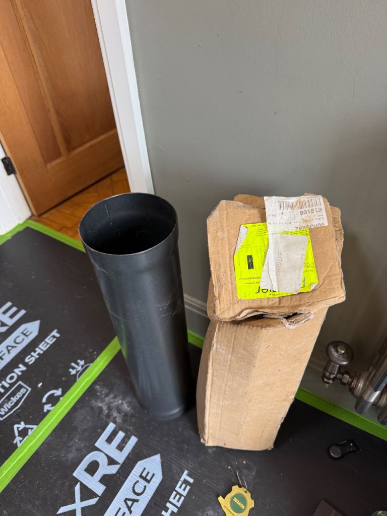 150mm black vitreous pipe 