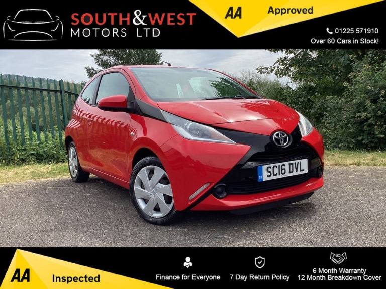2016 Toyota AYGO 1.0 VVT-i x-play Hatchback 3dr Petrol Manual Euro 6 (68 ps) Hatchback Petrol Manual