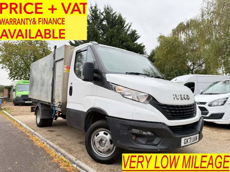 2021 Iveco Daily 2.3D HPI 14V 35C 3450 TIPPER TWIN REAR WHEEL CHASSIS CAB Diesel Manual