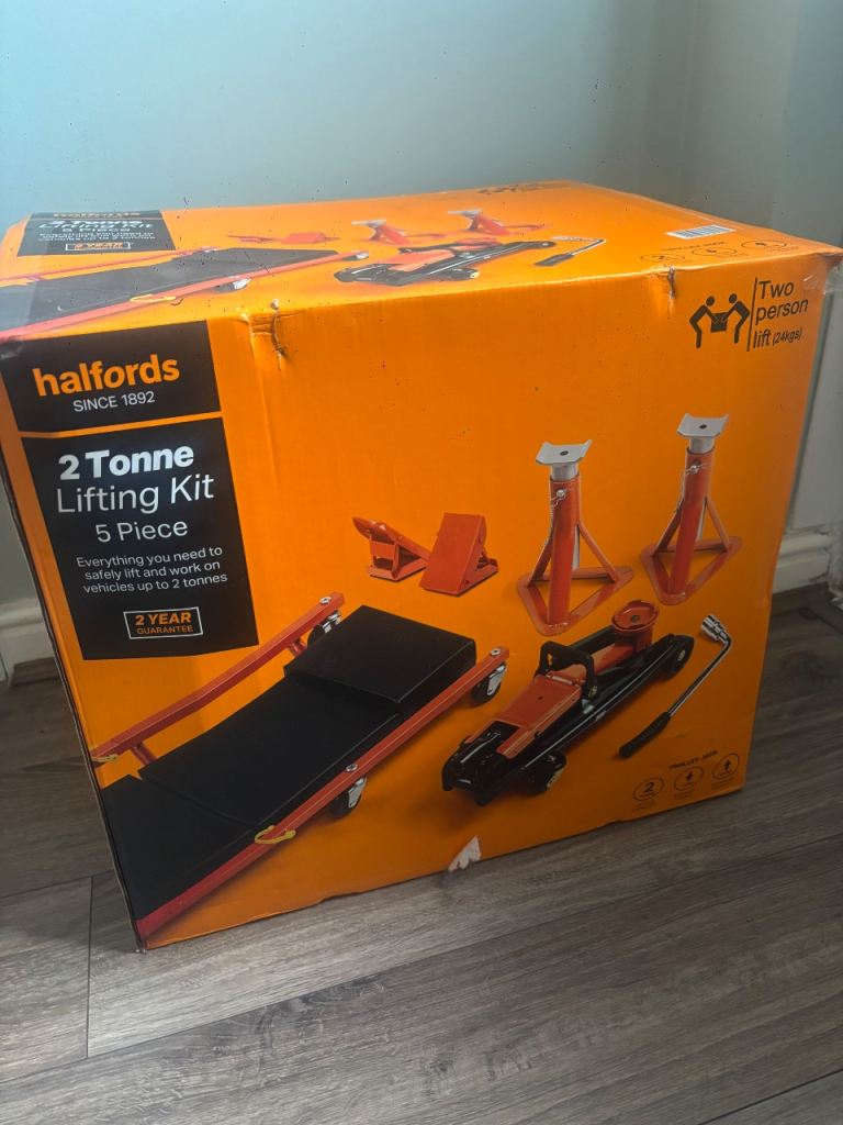 5 Piece 2 Tonne car lifting kit 