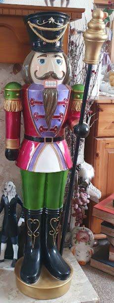 4ft Nutcracker with staff