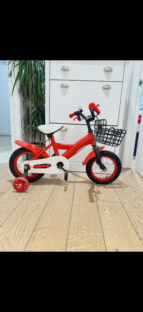 Kids Bike – 12” – Like New – With Helmet