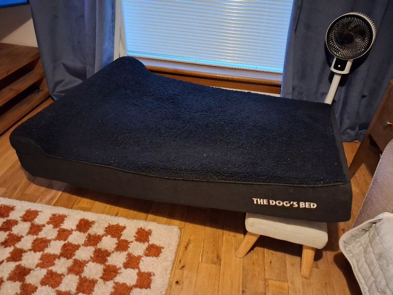 The Dog's Bed XXL - Large Black Orthopaedic Pet Bed