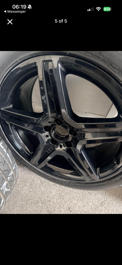 Alloys (Mercedes) and Tyres 235/45 R19