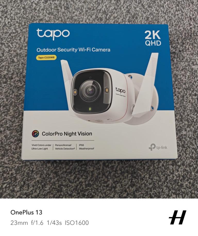 TP-Link Tapo C520WS Outdoor Security Wi-Fi Camera 2K QHD