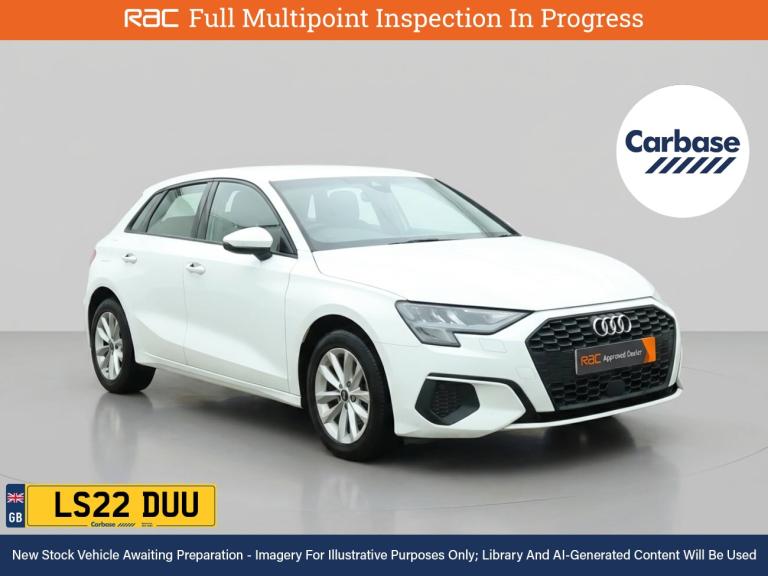 2022 Audi A3 1.0 TFSI 30 Technik Sportback 5dr Petrol Manual Euro 6 (s/s) (110 ps) Hatchback PETR...
