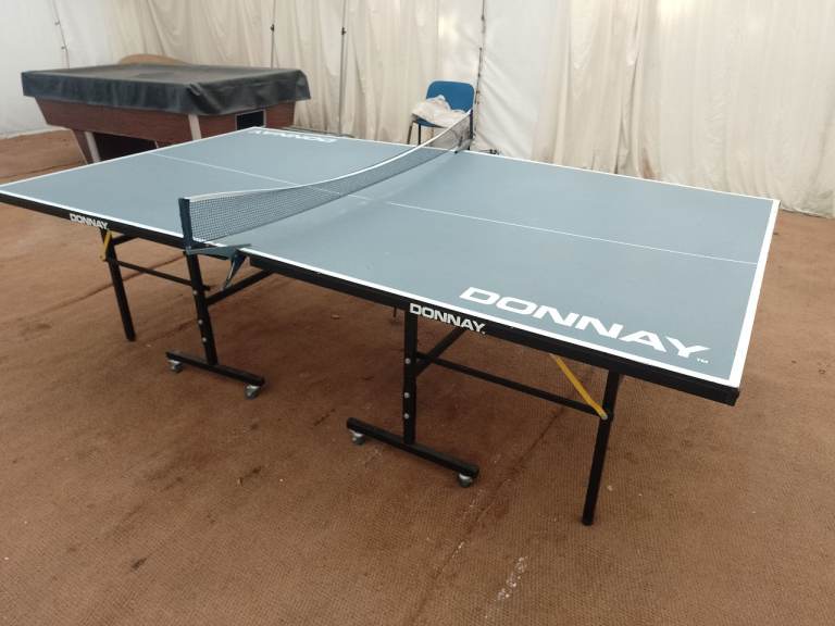 Donnay Foldable Table Tennis Table - Warped, but still playable