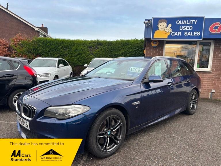 BMW 5 SERIES 530d M SPORT TOURING AUTOMATIC 95k FULL HISTORY 6 MONTH WARRANTY