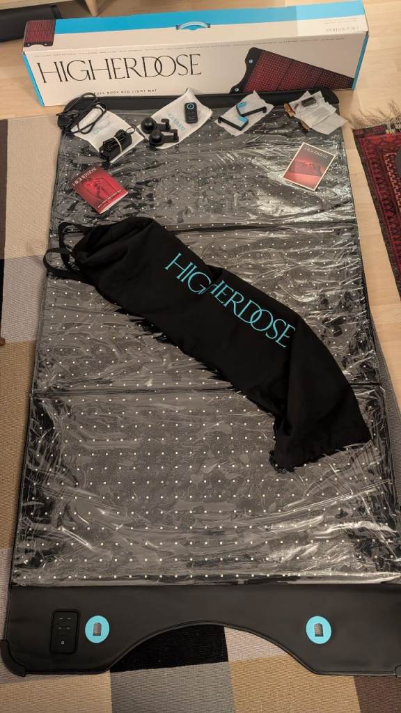 HigherDOSE Infrared Go Mat Full Body PEMF Therapy Mat - Collection TW1