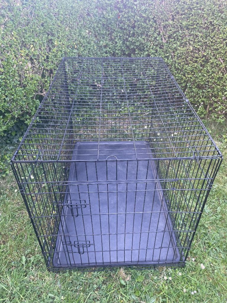 Large Dog Cage With Tray
