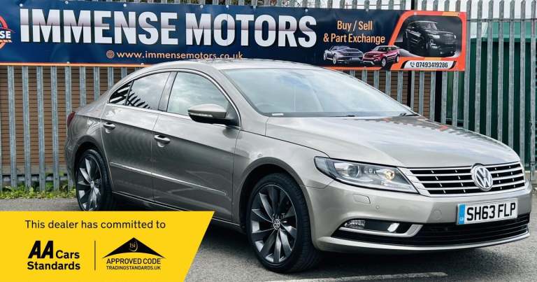  Volkswagen CC 2.0 TDI BlueMotion Tech GT DSG Euro 5 (s/s) 4dr Diesel Automatic