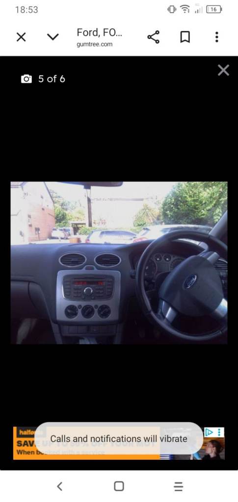 Ford focus 1.6 2008 