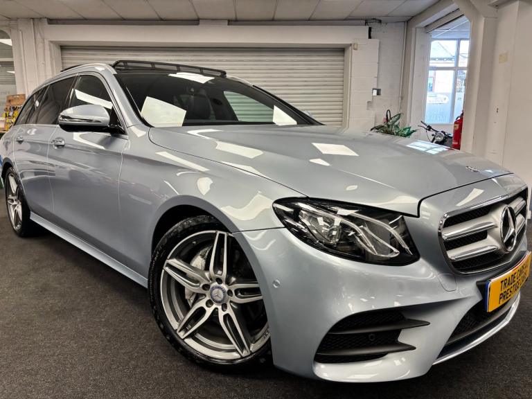 **STUNNING MERCEDES E220d AMG LINE (PREMIUM) 9G-TRON AUTO ESTATE DIESEL EURO 6**