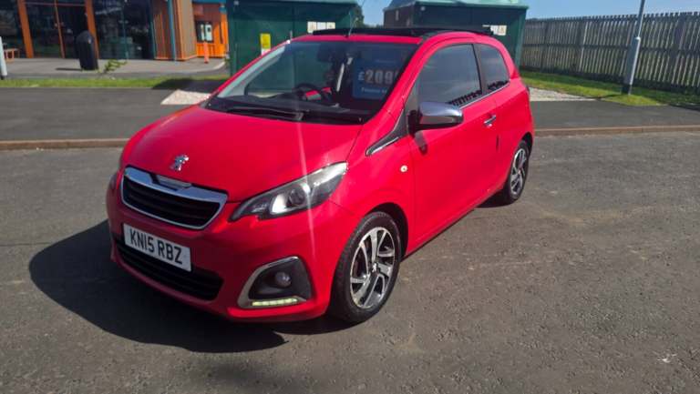 2015 Peugeot 108 1.2 VTi Allure 3dr HATCHBACK Petrol Manual