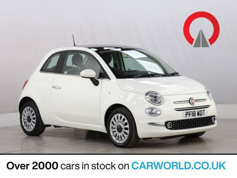 2018 Fiat 500 1.2 Lounge Hatchback 3dr Petrol Manual Euro 6 (s/s) (69 bhp) Hatchback Petrol Manual