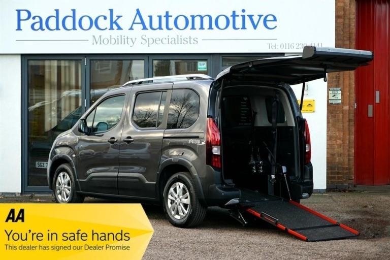 Peugeot Rifter BLUEHDI ALLURE, Disabled, Wheelchair Accessible Vehicle, WAV.