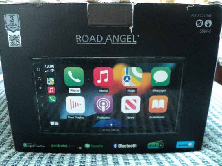 Road Angel car stereo RA-X721DAB