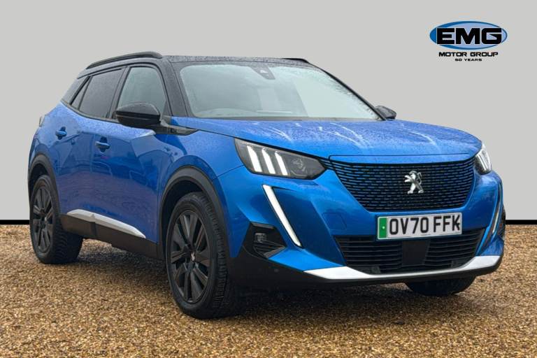  Peugeot E 2008 50kwh Gt Suv 5dr Electric Auto 136 Ps Electric