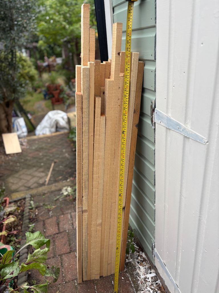 Sawn Timber (European spruce) seasoned and dry.