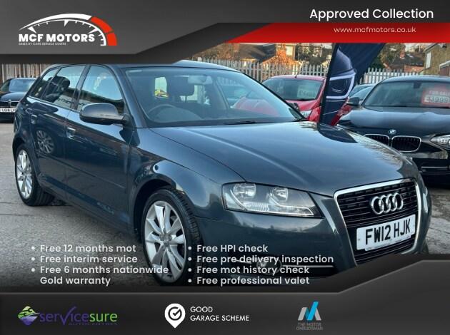2012 Audi A3 1.6 TDI Sport 5dr HATCHBACK Diesel Manual