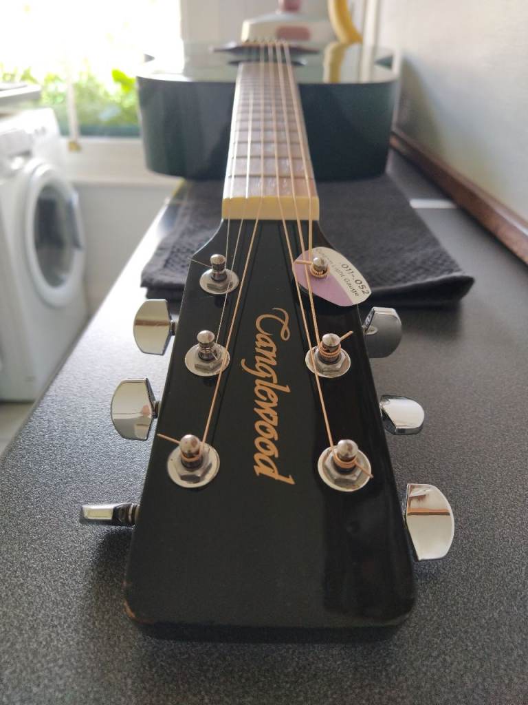 OFFERS - Tanglewood TW28 BL green - steel string dreadnought shape acoustic guitar