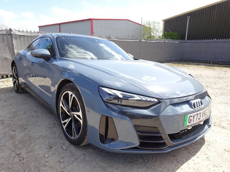 2023 73 REG AUDI E-TRON GT QUATTRO ELECTRIC AUTO DAMAGED REPAIRABLE SALVAGE