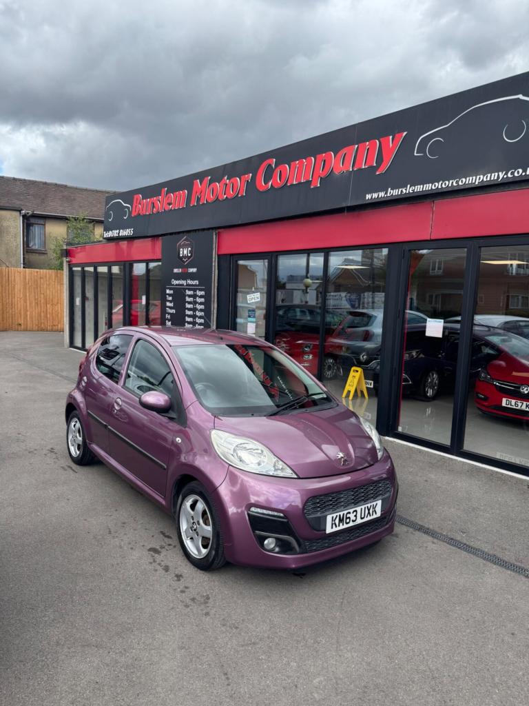 2014 Peugeot 107 1.0 Allure 5dr 2-Tronic HATCHBACK PETROL Automatic
